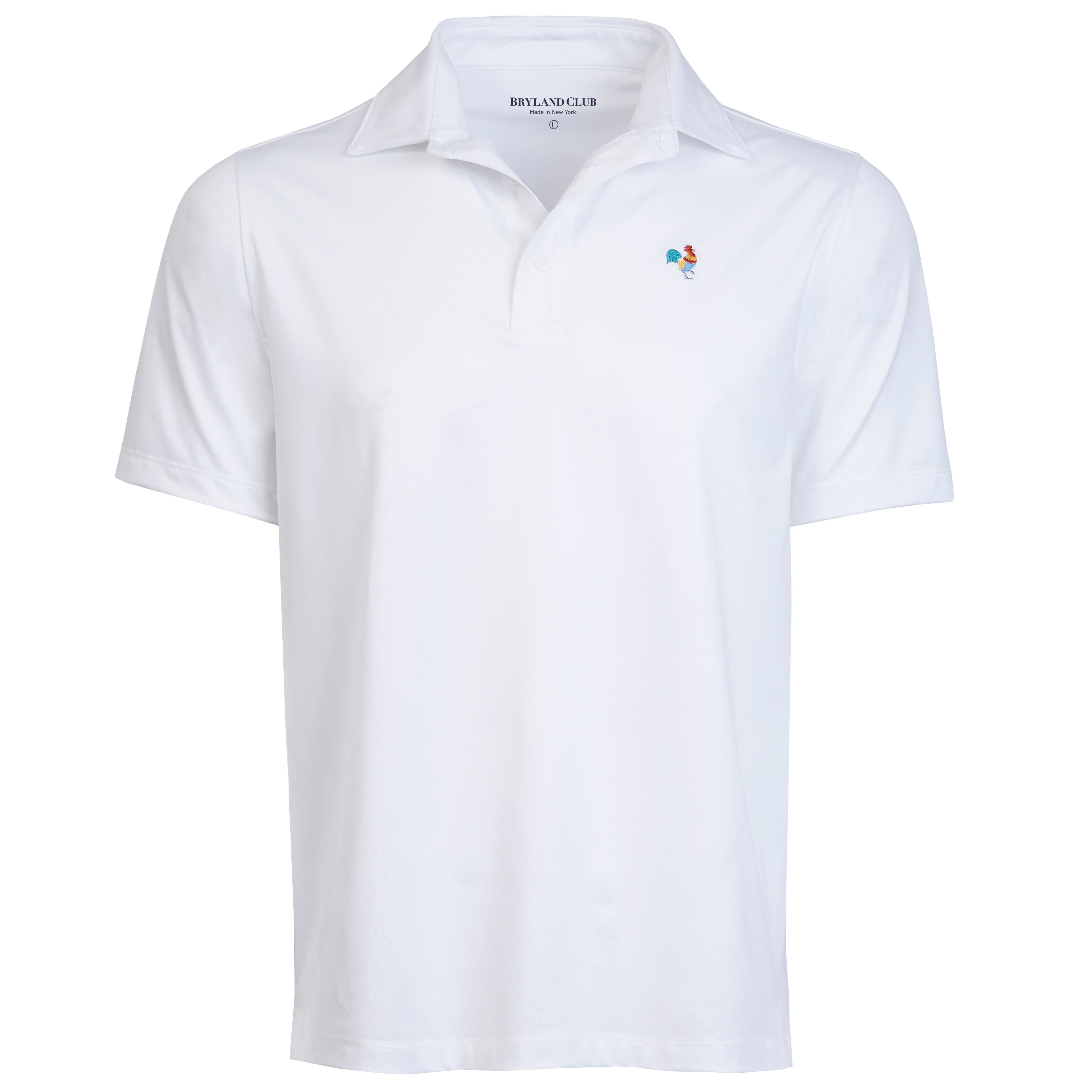 Bryland Club Performance Polo - Lone White