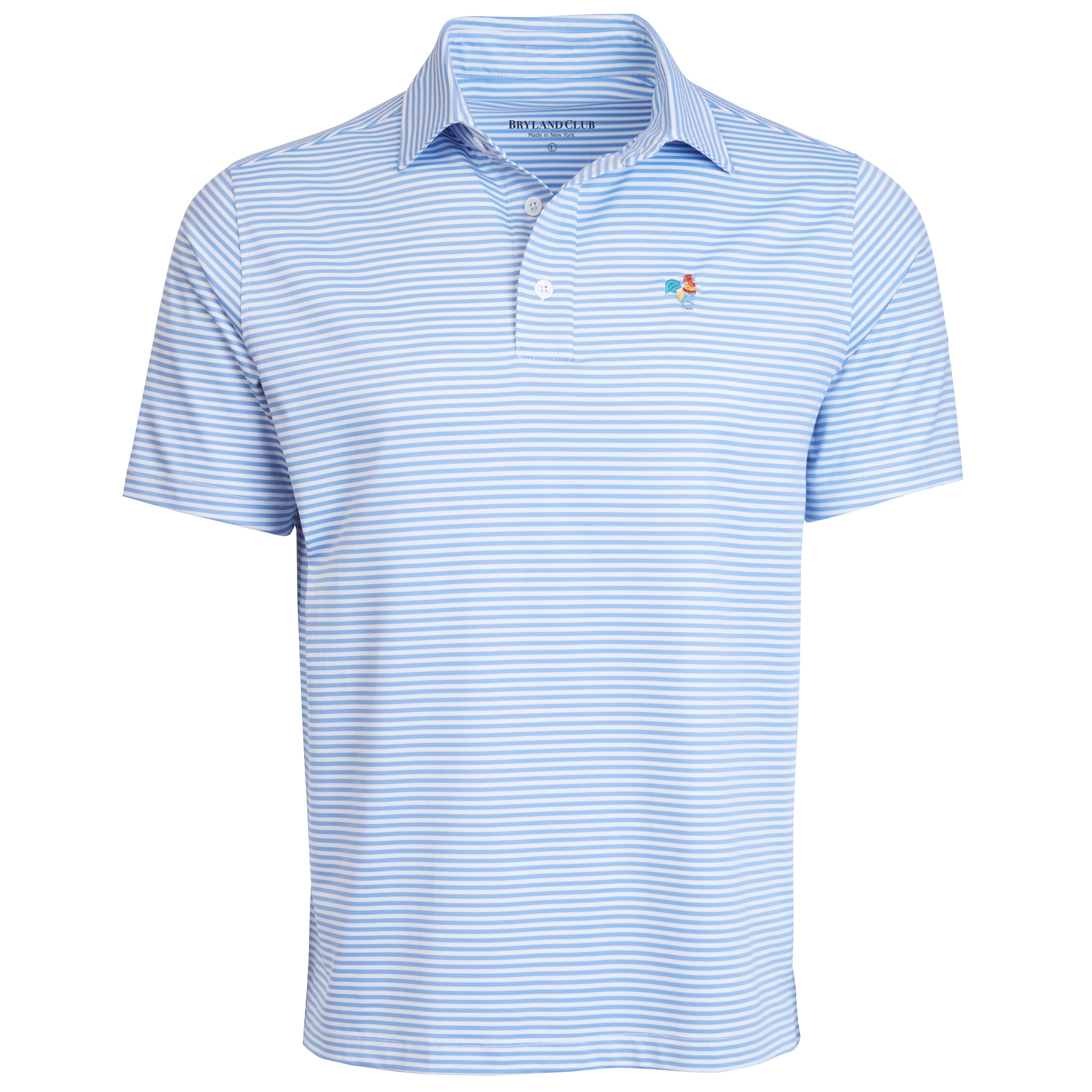 Bryland Club Performance Polo - Bay Stripe