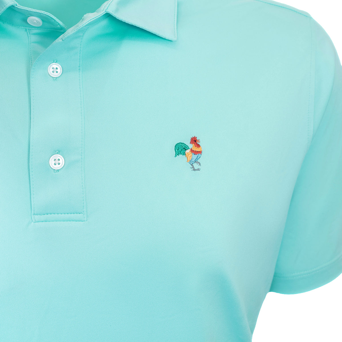 Bryland Club Performance Polo - Lagoon Blue