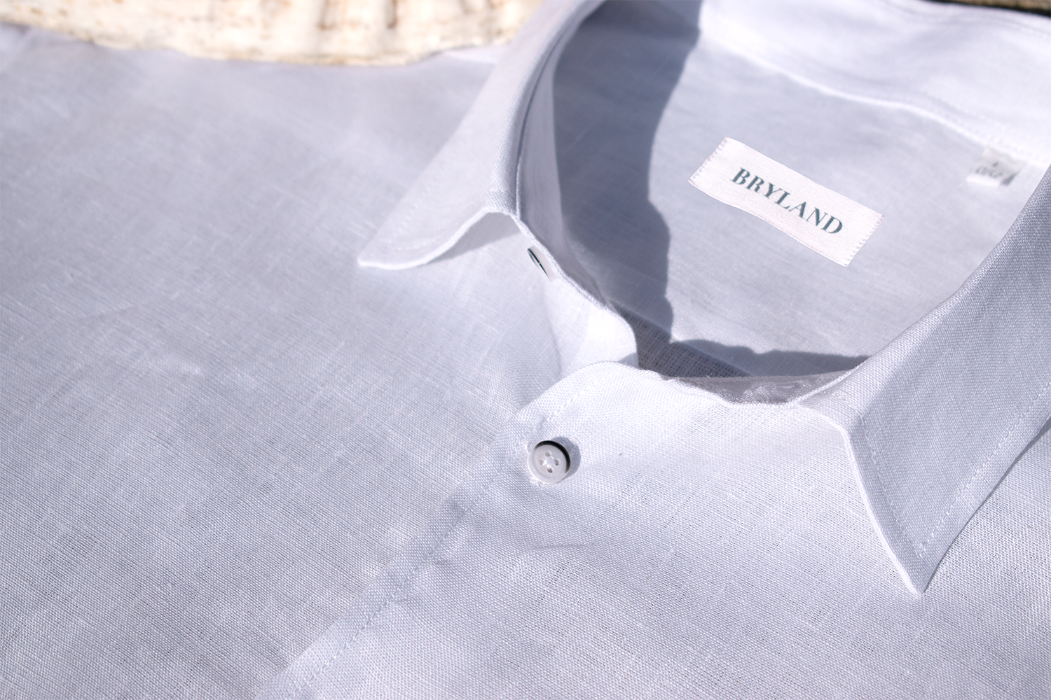 Breezin Linen Shirt - Shell White